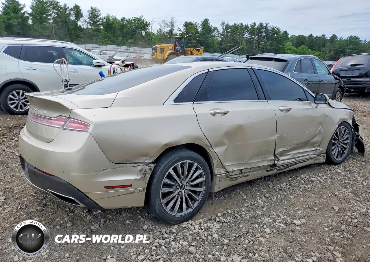 2017 Lincoln Mkz Select VIN:3LN6L5D92HR627846 - 3