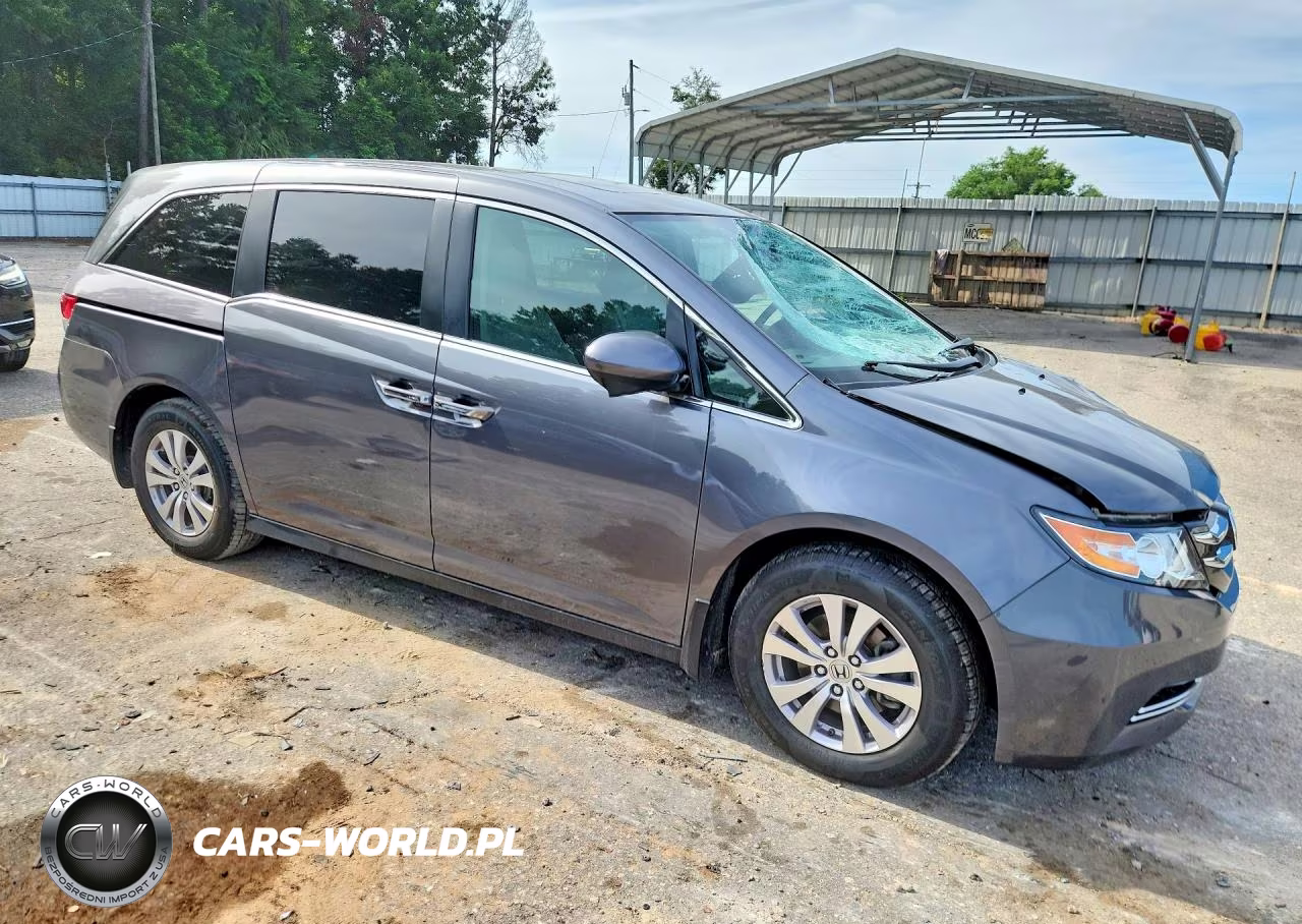 2014 Honda Odyssey Exl VIN:5FNRL5H67EB102022 - 4
