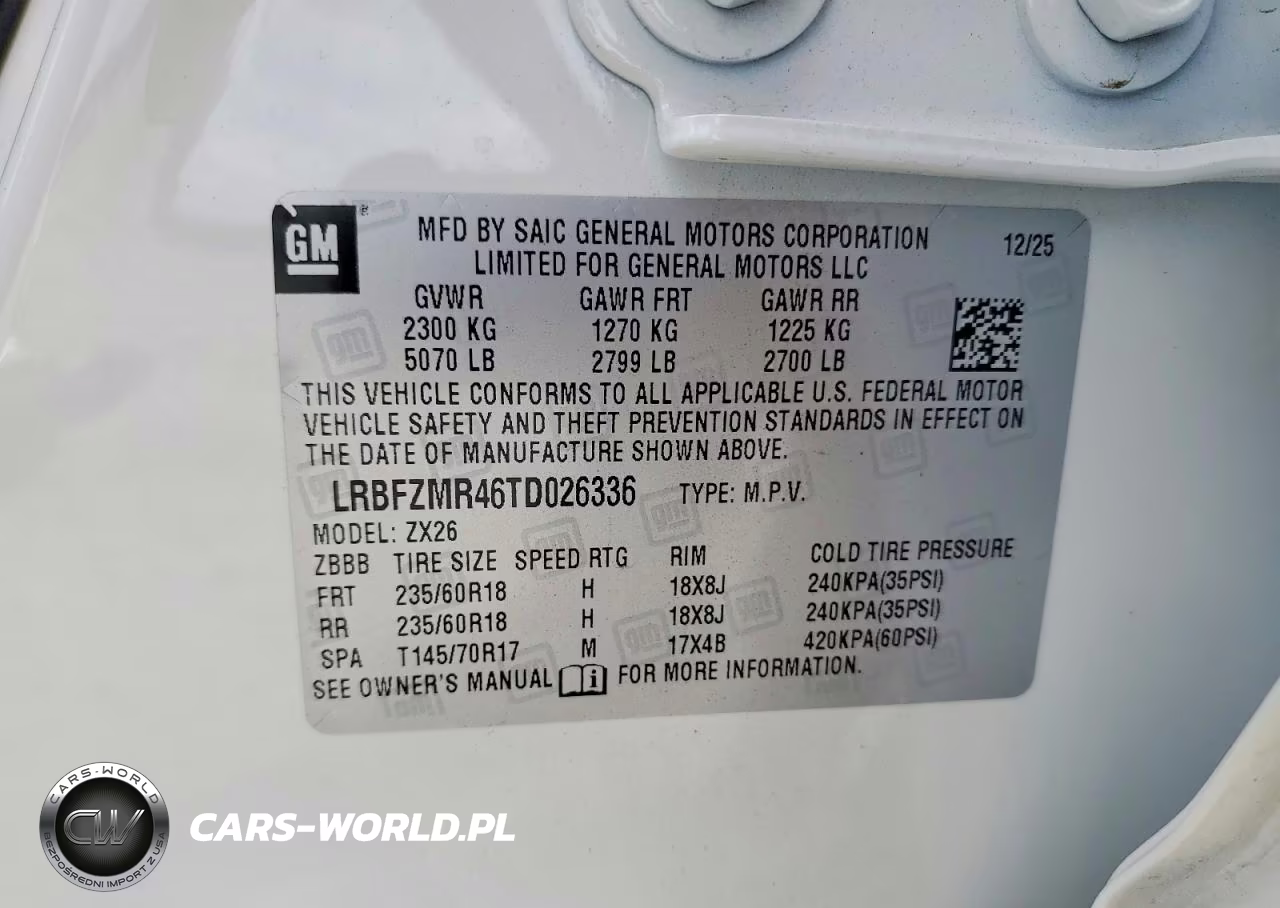 2026 Buick Envision Preferred VIN:LRBFZMR46TD026336 - 14