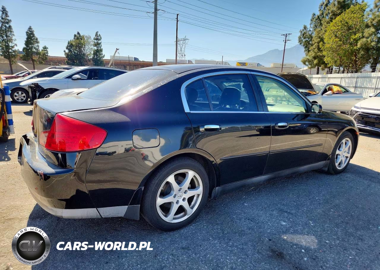 2004 Infiniti G35 Base VIN:JNKCV51E34M111113 - 3