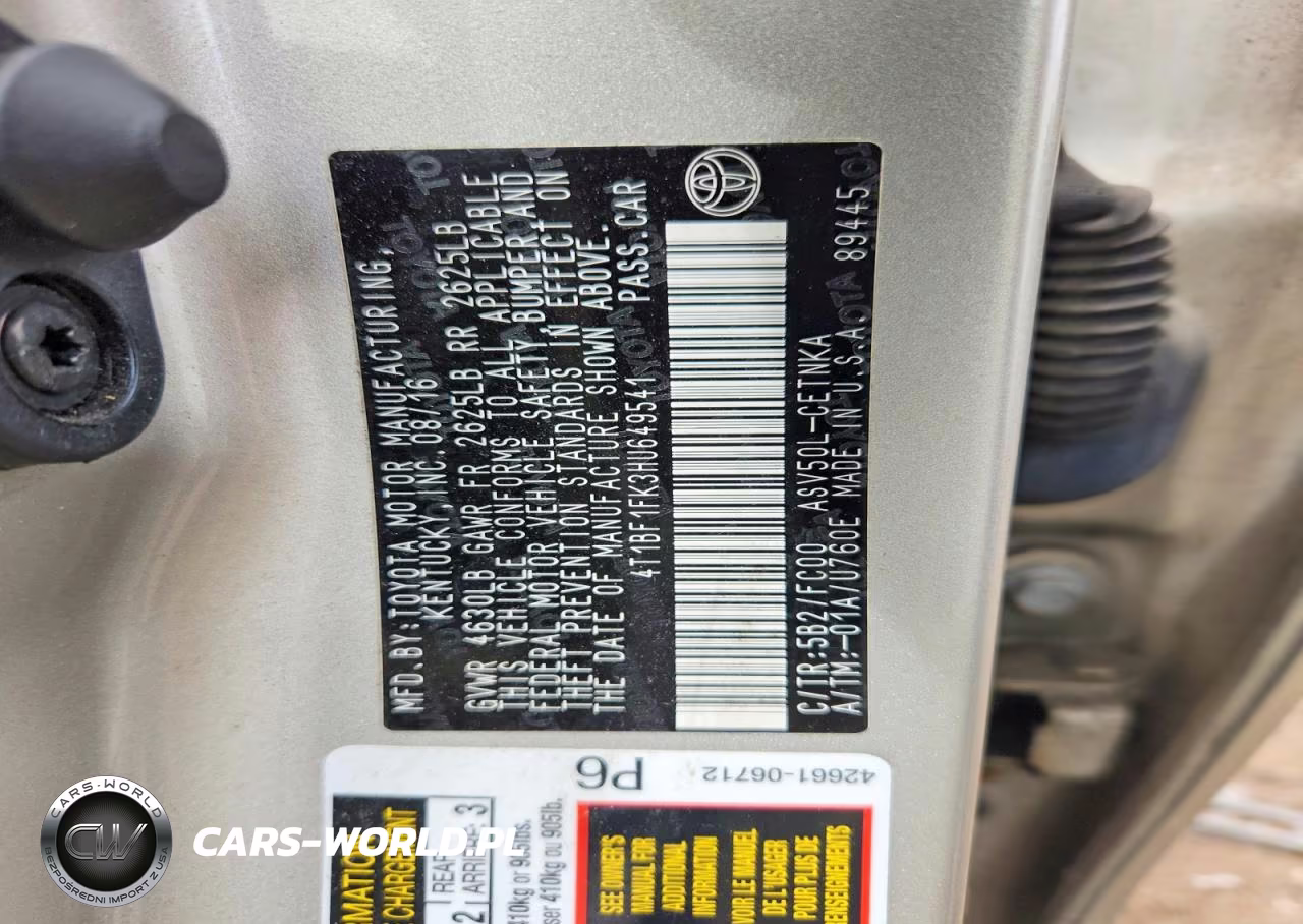 2017 Toyota Camry Le VIN:4T1BF1FK3HU649541 - 12