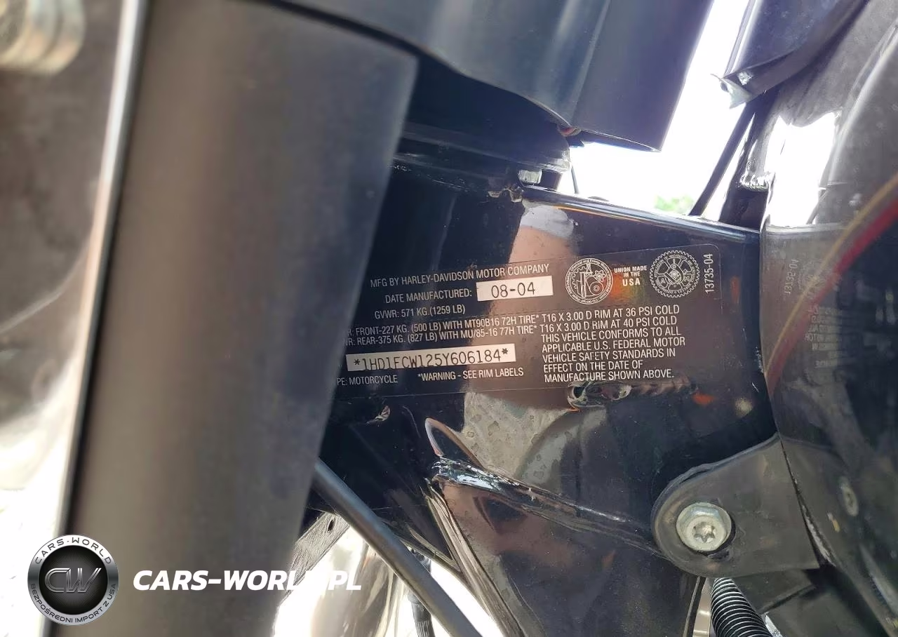 2005 Harley-Davidson Flhtcui VIN:1HD1FCW125Y606184 - 9