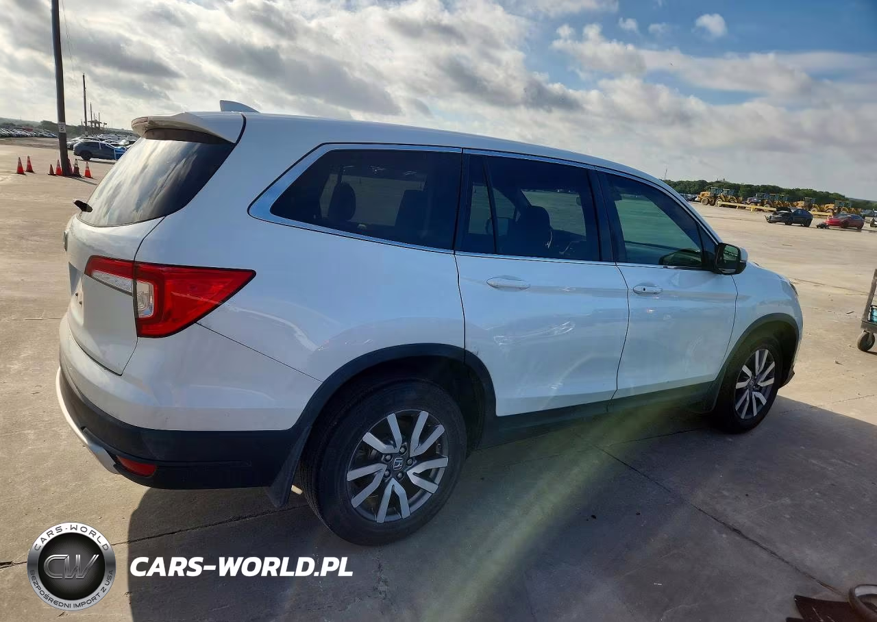 2021 Honda Pilot Exl VIN:5FNYF5H51MB037869 - 3