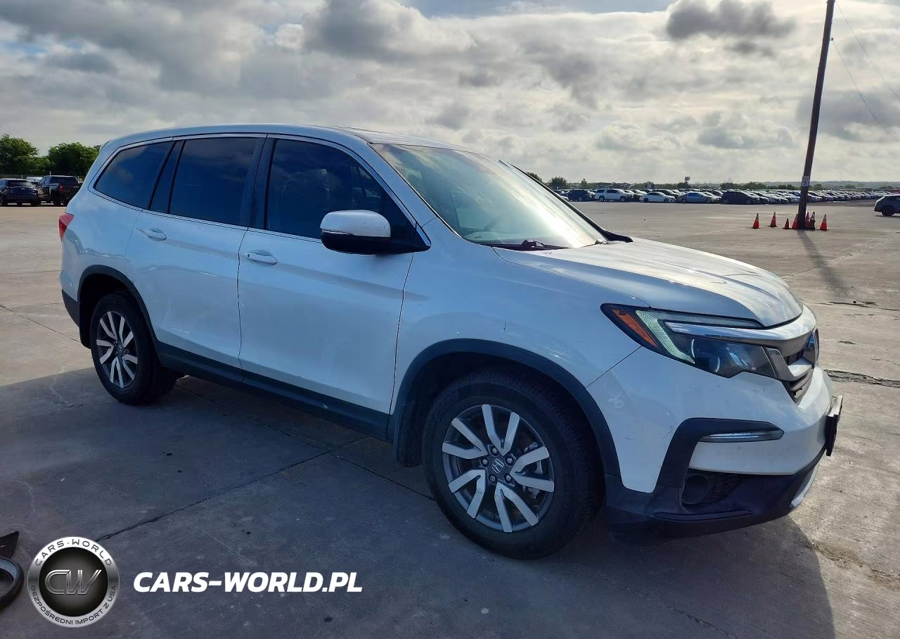 2021 Honda Pilot Exl VIN:5FNYF5H51MB037869 - 4