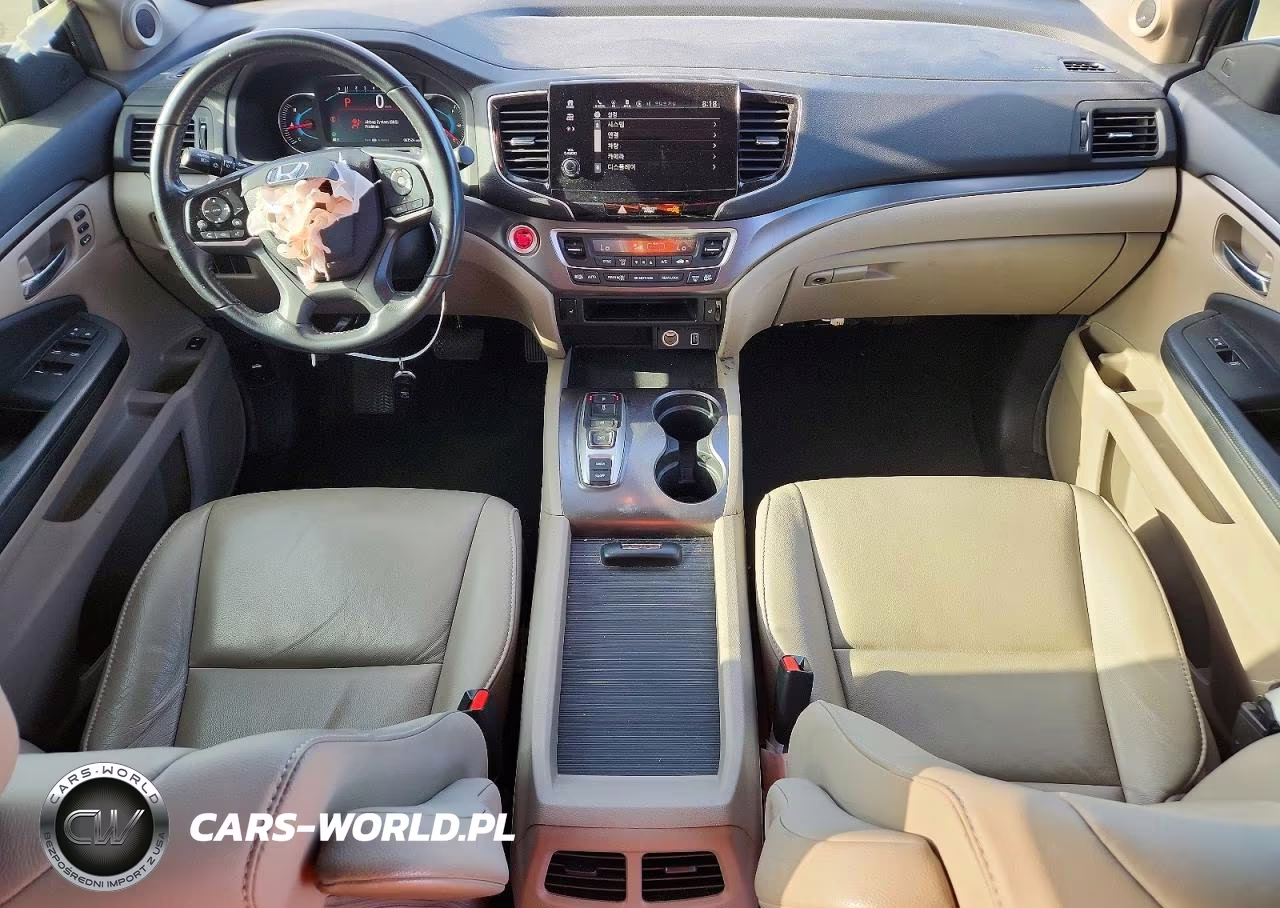 2021 Honda Pilot Exl VIN:5FNYF5H51MB037869 - 8