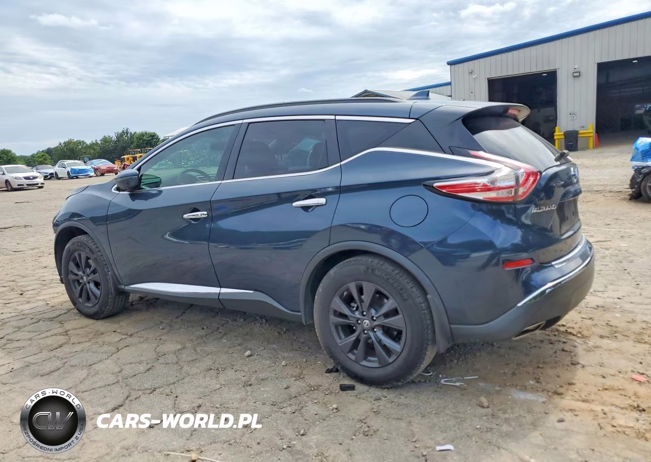 2018 Nissan Murano Sv VIN:5N1AZ2MG8JN105107 - 2