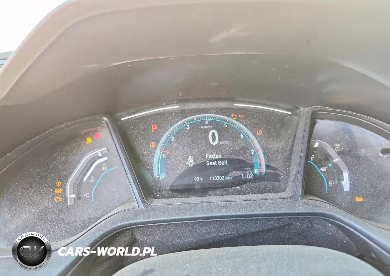 2020 Honda Civic Lx VIN:SHHFK7H32LU405096 - 9