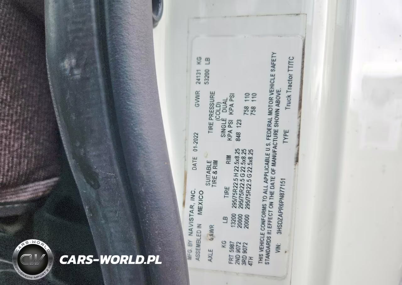 2023 International Lt62F Semi Truck VIN:3HSDZAPR6PN877151 - 10