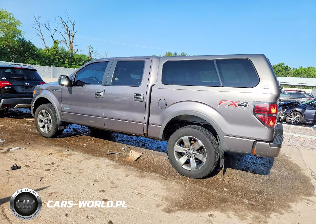 2013 Ford F150 Supercrew VIN:1FTFW1ET5DKE51209 - 2