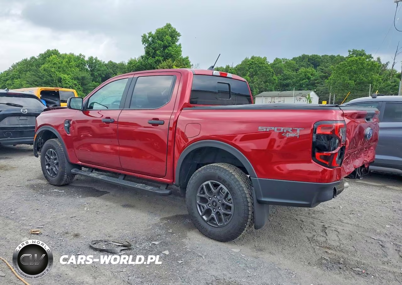 2025 Ford Ranger Xlt VIN:1FTER4HH7SLE45138 - 2