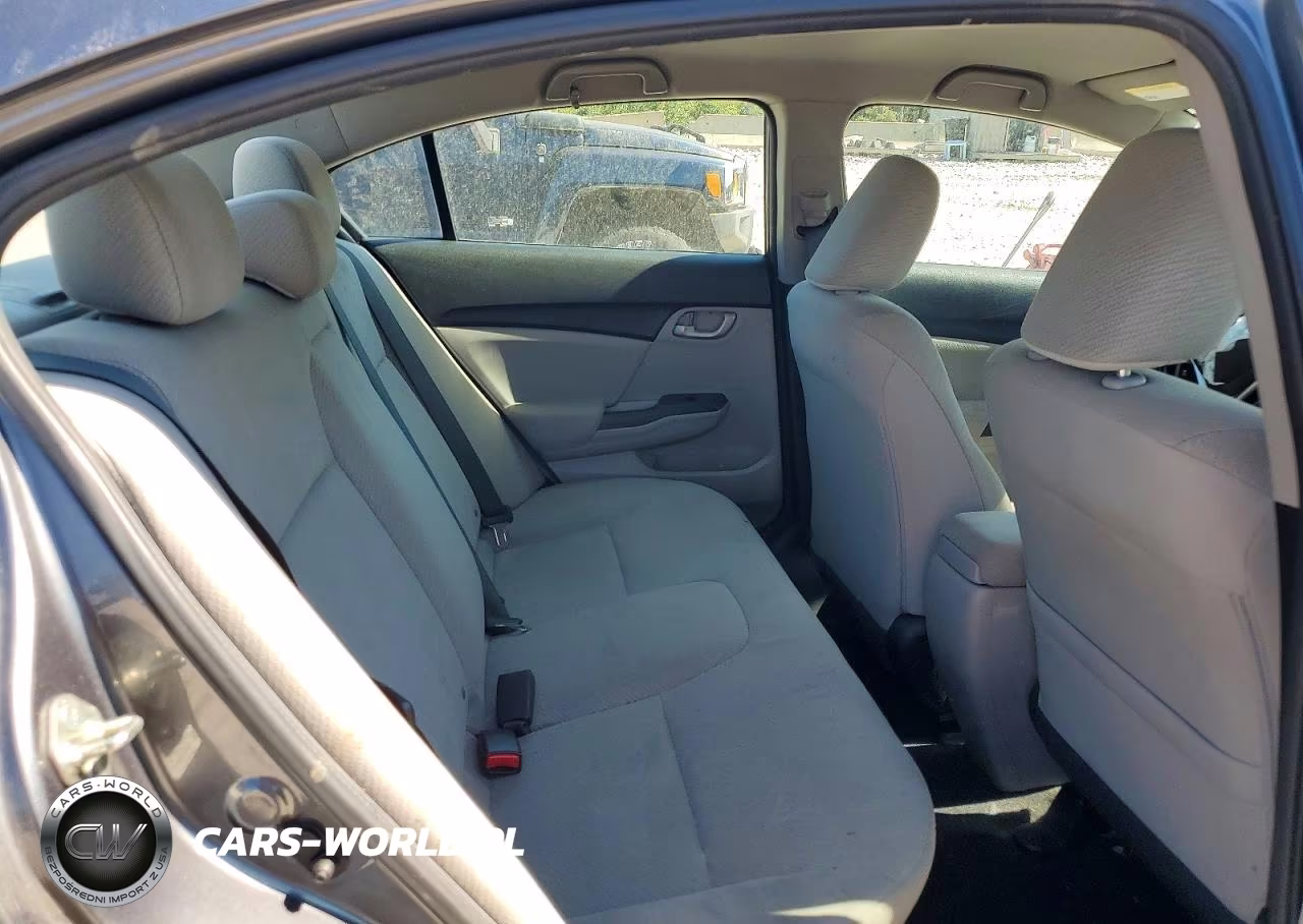 2013 Honda Civic Lx VIN:19XFB2F54DE215624 - 10