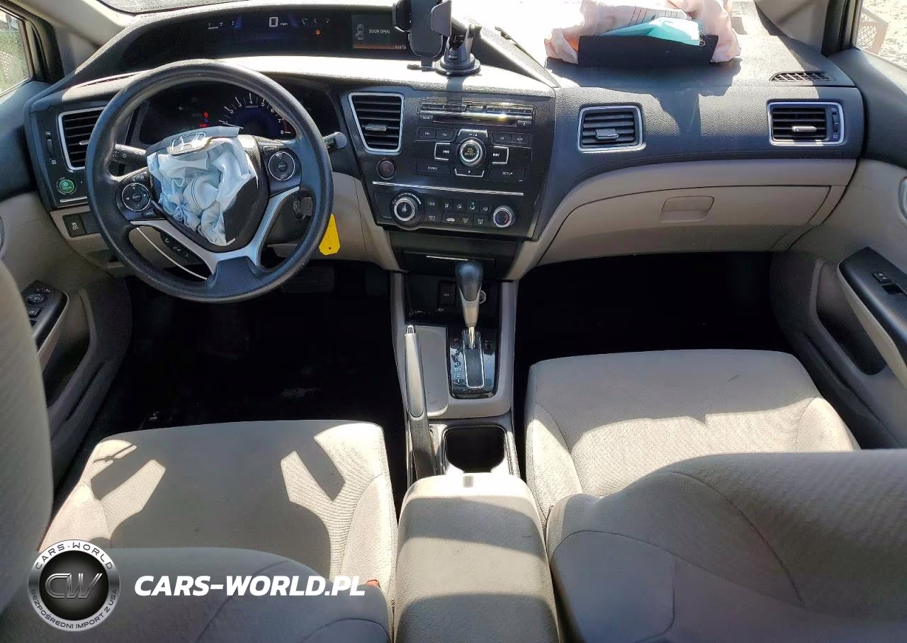2013 Honda Civic Lx VIN:19XFB2F54DE215624 - 8