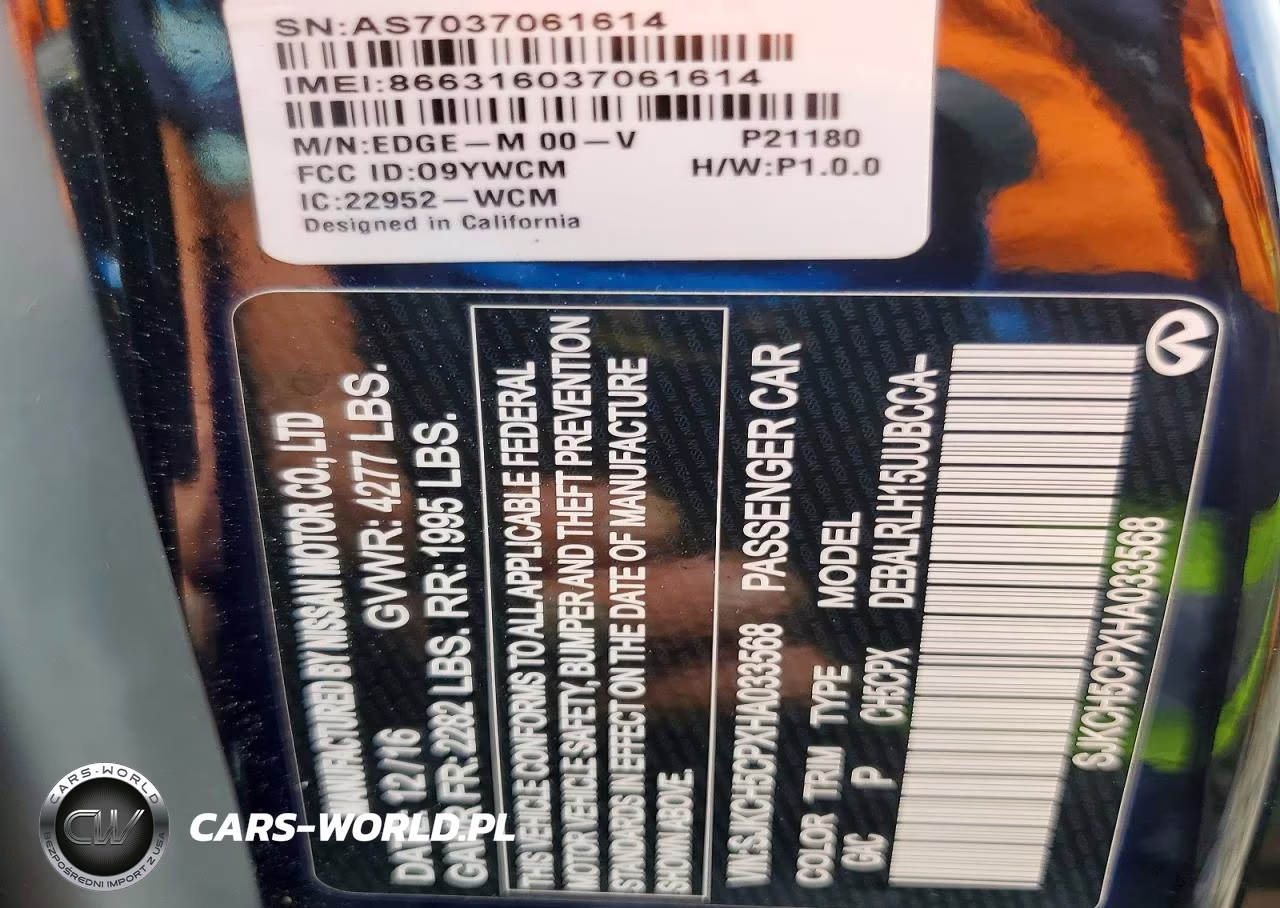 2017 Infiniti Qx30 Base VIN:SJKCH5CPXHA033568 - 12
