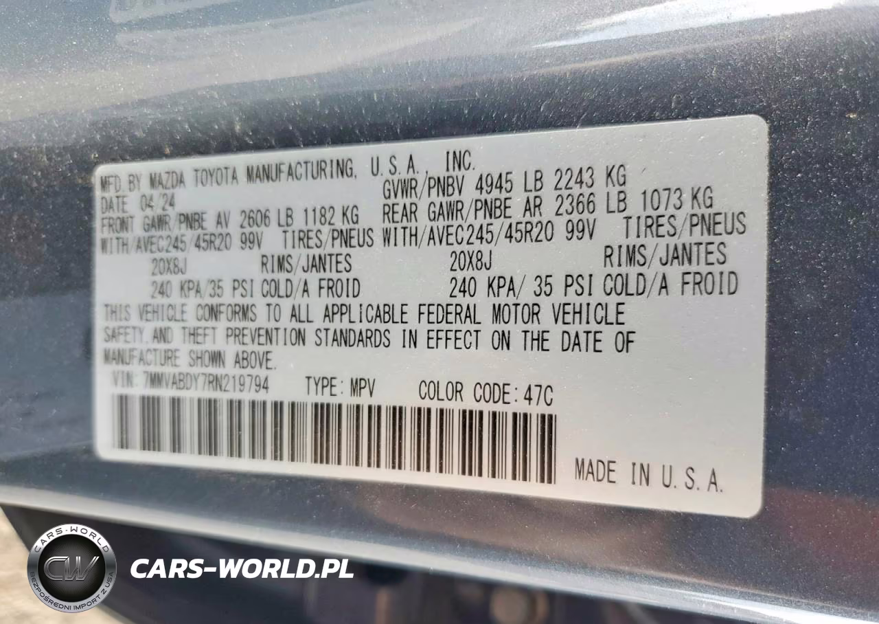 2024 Mazda Cx-50 Premium VIN:7MMVABDY7RN219794 - 14