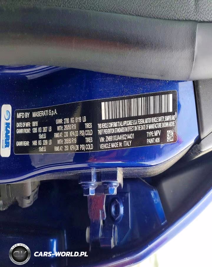 2017 Maserati Levante VIN:ZN661XUA4HX214431 - 13