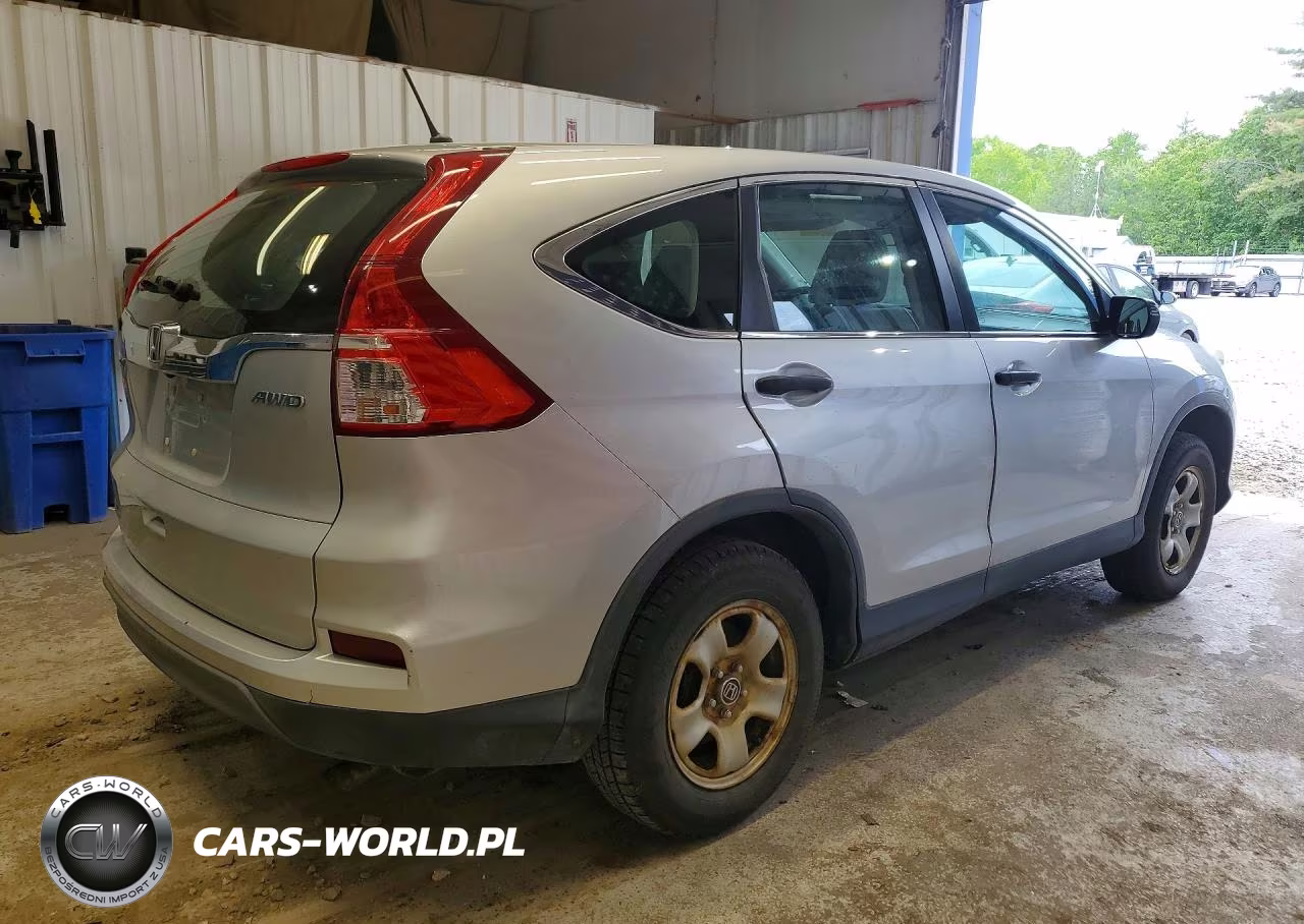 2015 Honda Cr-V Lx VIN:5J6RM4H35FL110500 - 3