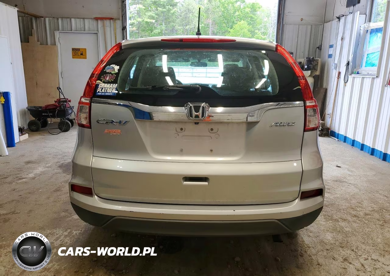 2015 Honda Cr-V Lx VIN:5J6RM4H35FL110500 - 6