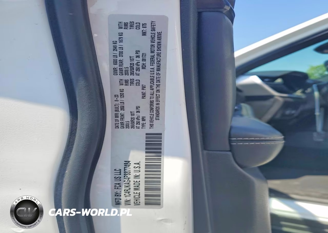 2023 Jeep Grand Cherokee L Laredo VIN:1C4RJKAG4P8877484 - 13