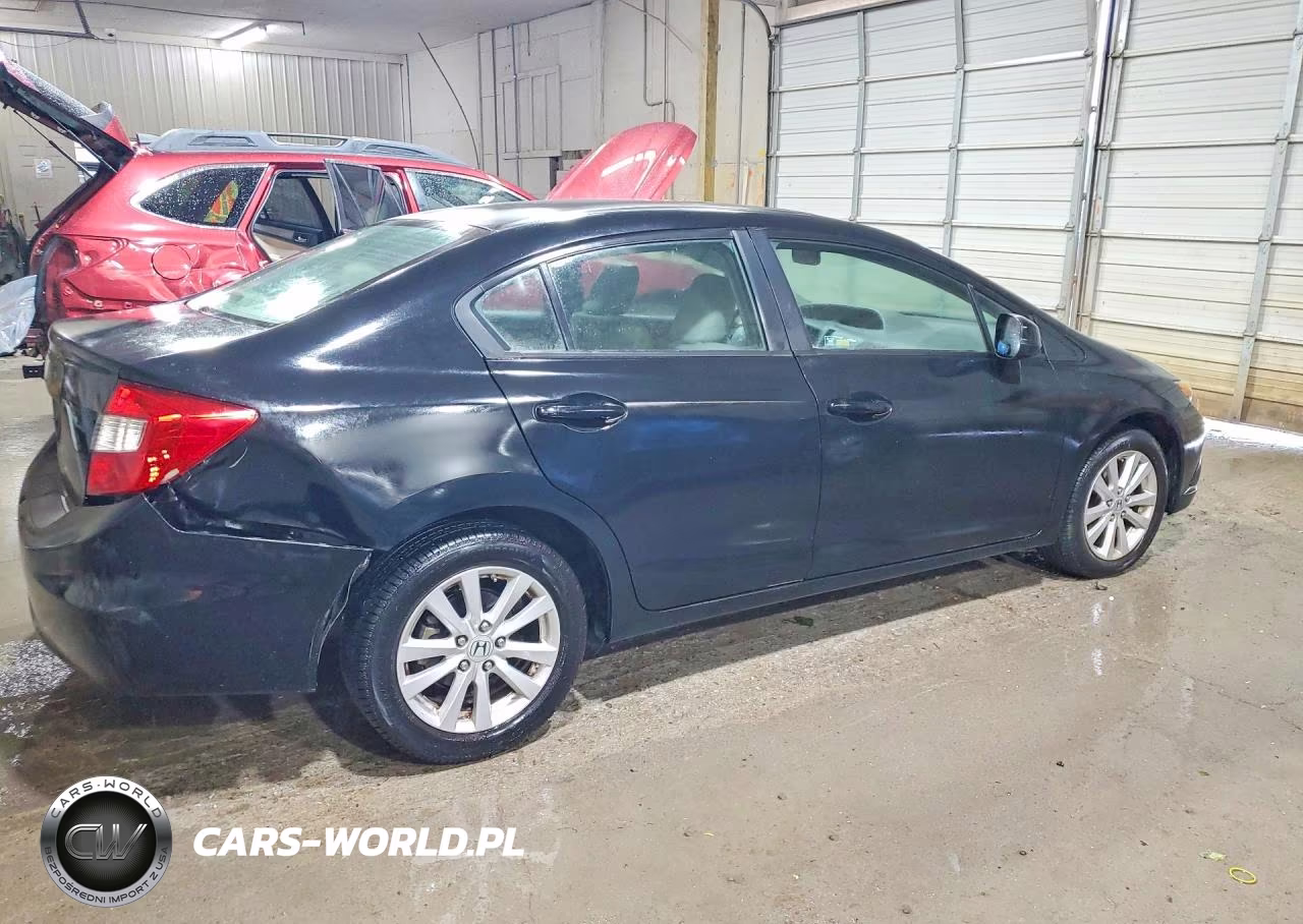 2012 Honda Civic Ex VIN:19XFB2F81CE090834 - 3