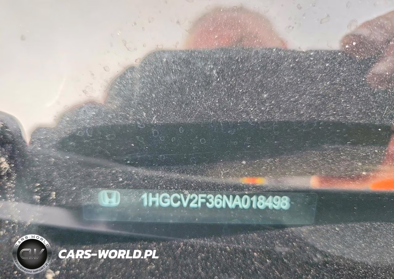 2022 Honda Accord Sport VIN:1HGCV2F36NA018498 - 12
