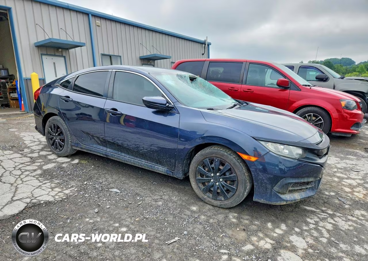 2017 Honda Civic Lx VIN:19XFC2E54HE000975 - 4