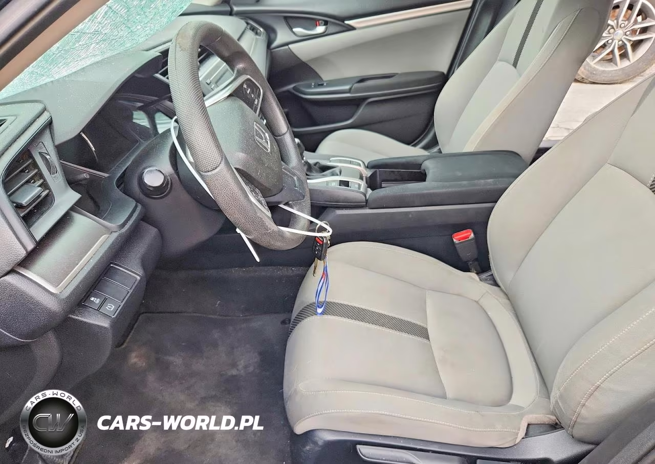 2017 Honda Civic Lx VIN:19XFC2E54HE000975 - 7