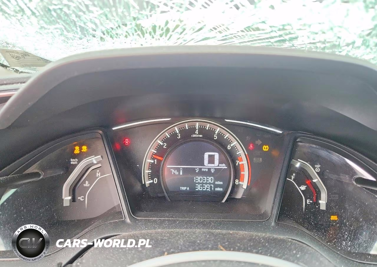 2017 Honda Civic Lx VIN:19XFC2E54HE000975 - 9