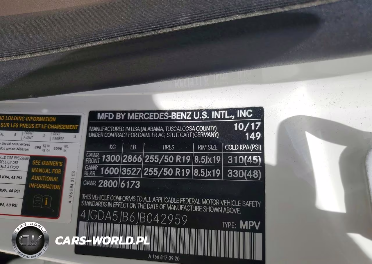 2018 Mercedes-Benz Gle 350 VIN:4JGDA5JB6JB042959 - 13
