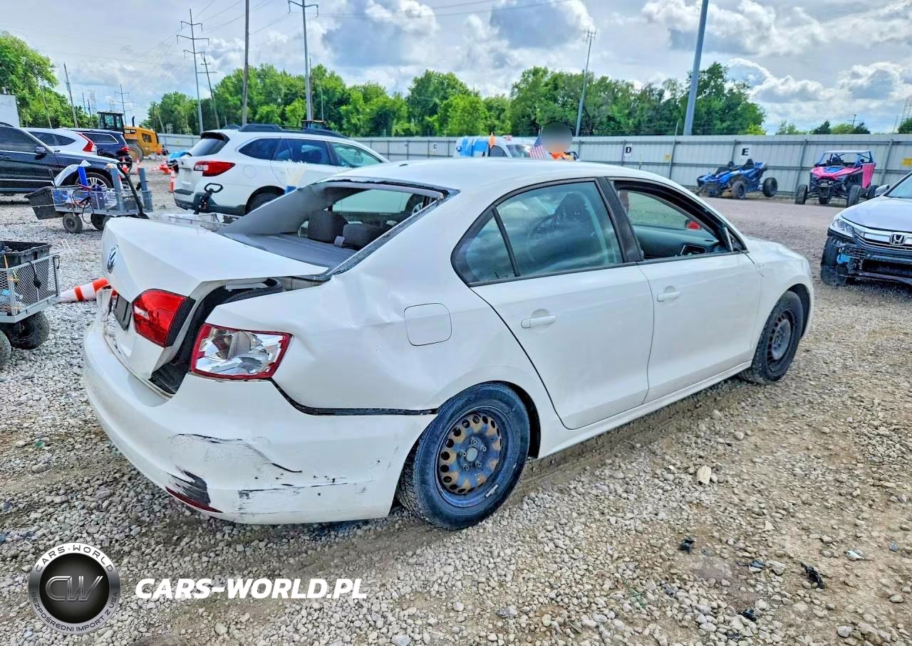 2011 Volkswagen Jetta Base VIN:3VW2K7AJ3BM307534 - 3