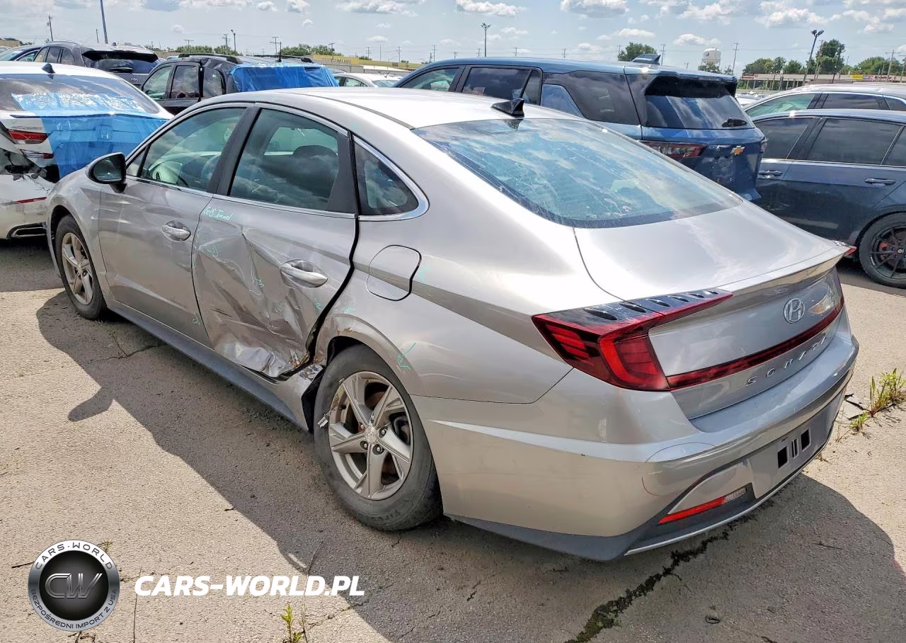 2021 Hyundai Sonata Se VIN:5NPEG4JA2MH066199 - 2