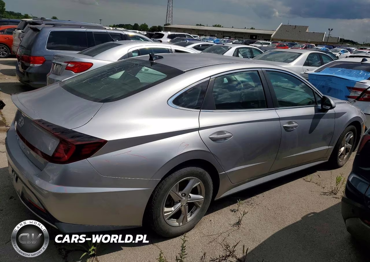 2021 Hyundai Sonata Se VIN:5NPEG4JA2MH066199 - 3