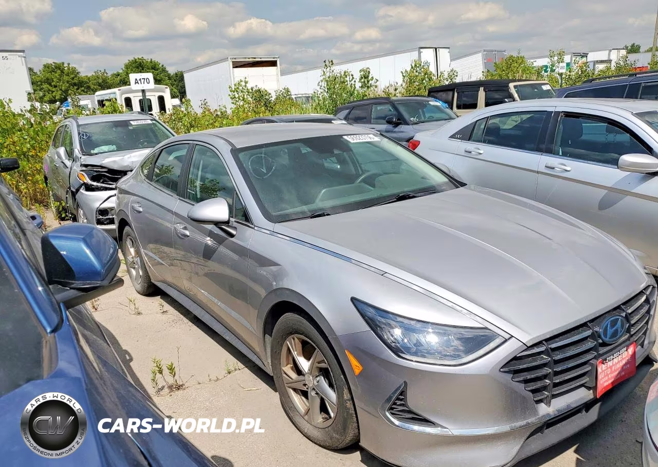 2021 Hyundai Sonata Se VIN:5NPEG4JA2MH066199 - 4