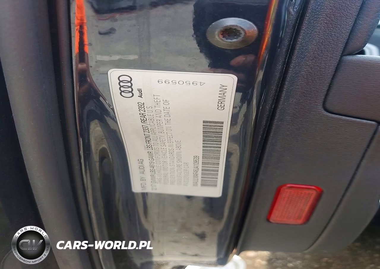 2018 Audi A4 Premium Plus VIN:WAULMAF46JA109539 - 12