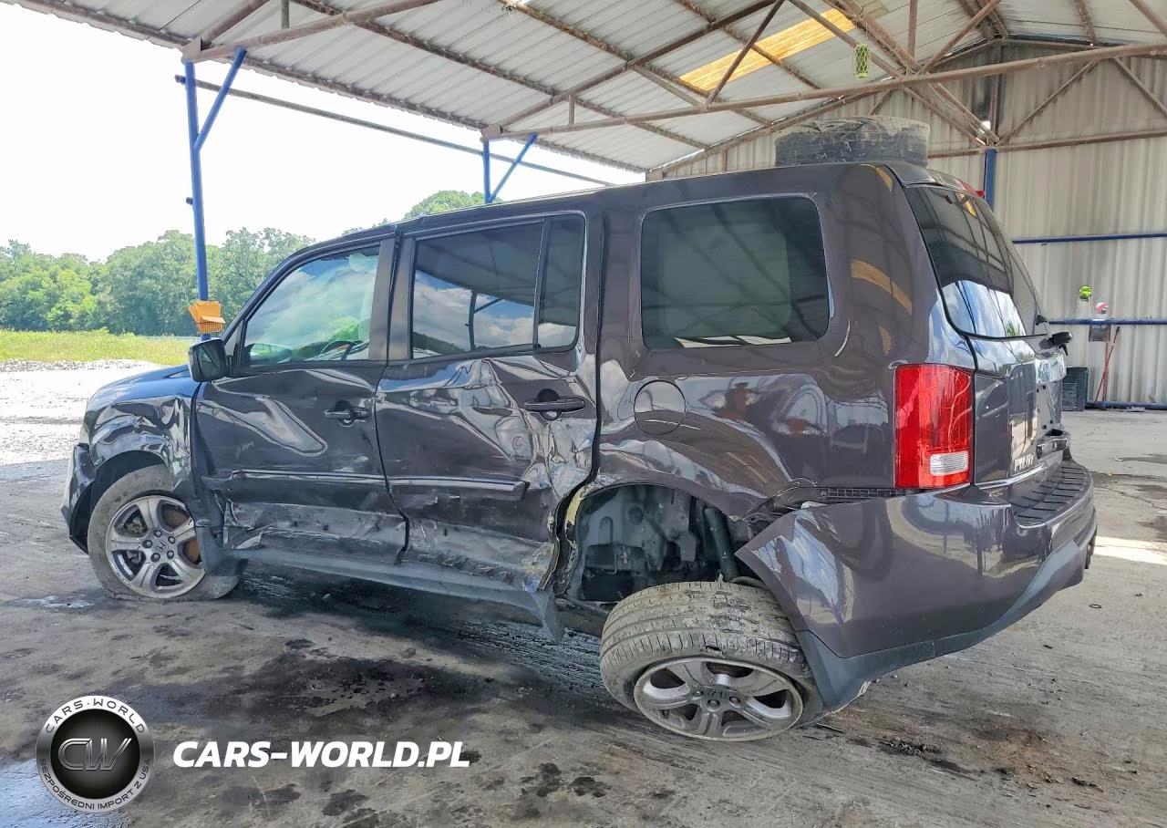 2012 Honda Pilot Exl VIN:5FNYF3H52CB042565 - 2