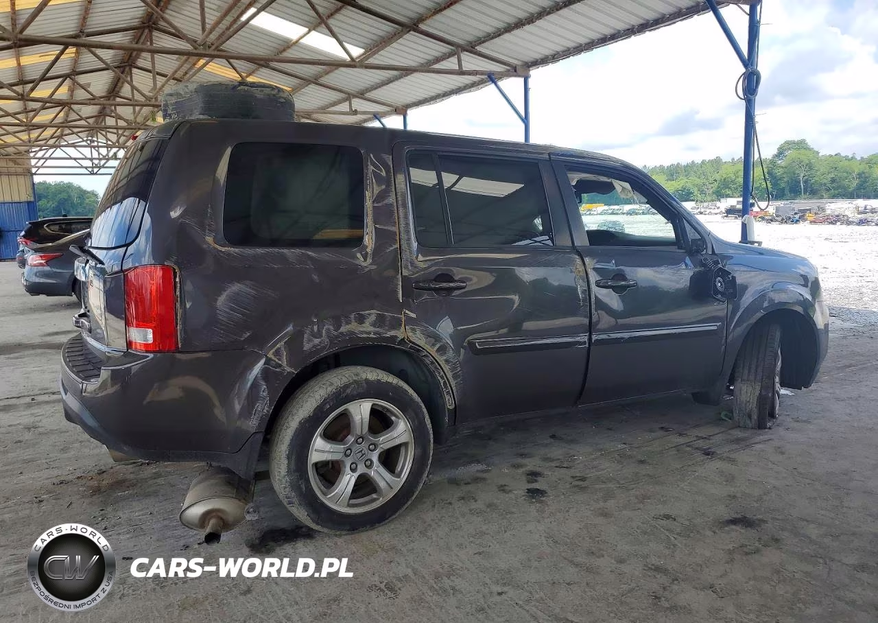 2012 Honda Pilot Exl VIN:5FNYF3H52CB042565 - 3