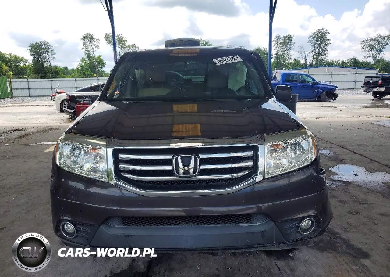 2012 Honda Pilot Exl VIN:5FNYF3H52CB042565 - 5
