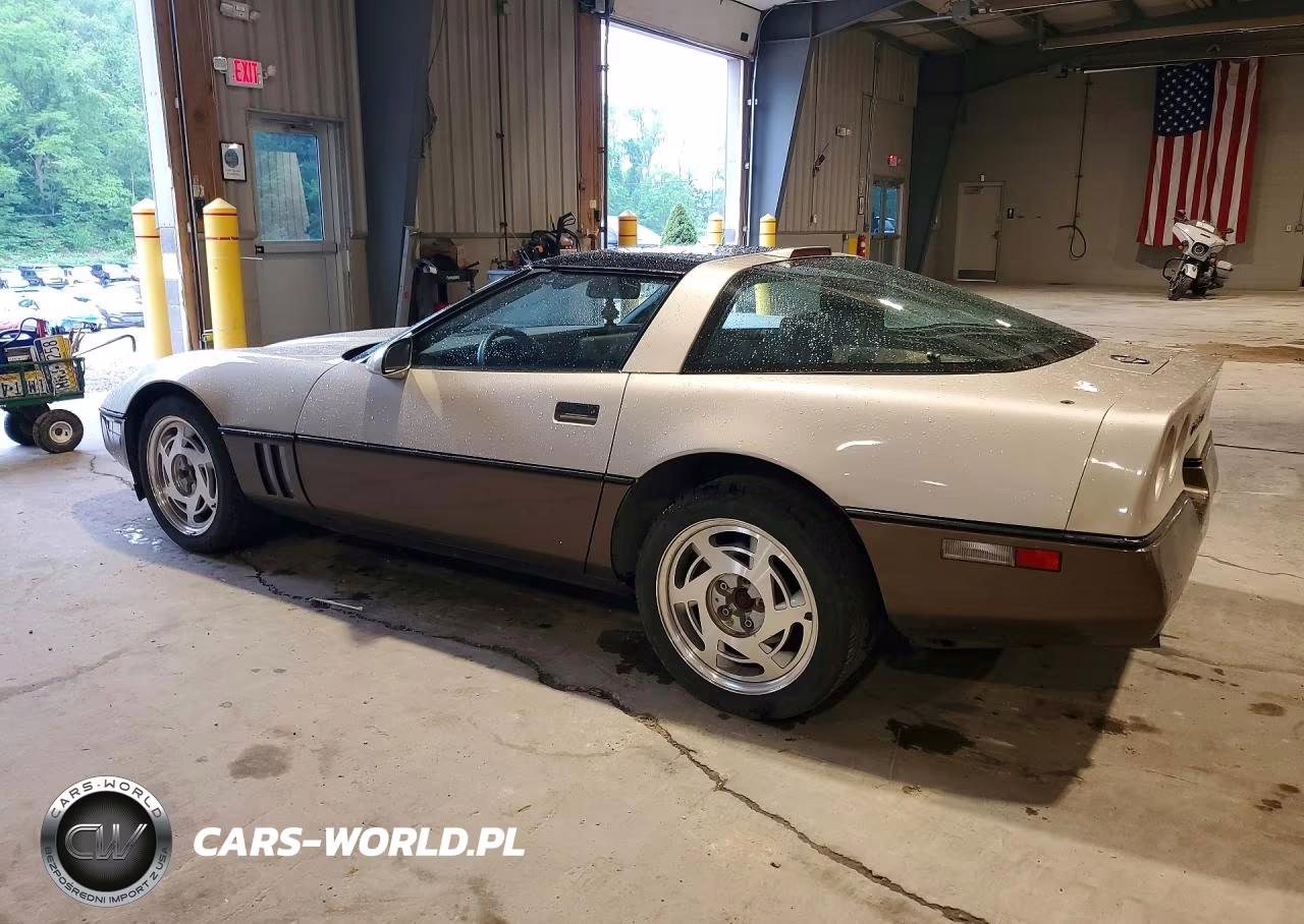 1987 Chevrolet Corvette VIN:1G1YY2185H5100436 - 2