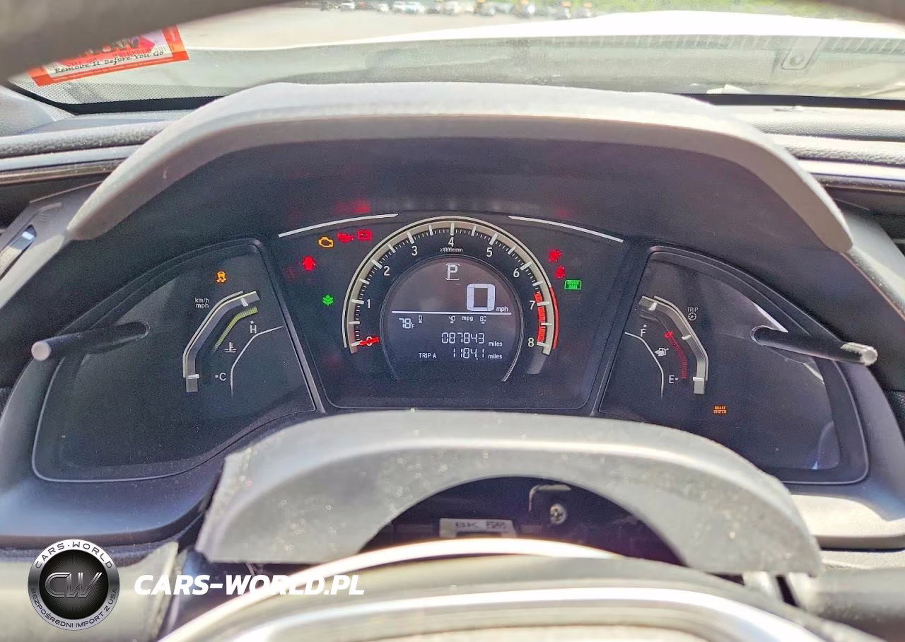 2017 Honda Civic Lx VIN:2HGFC4B0XHH306153 - 9