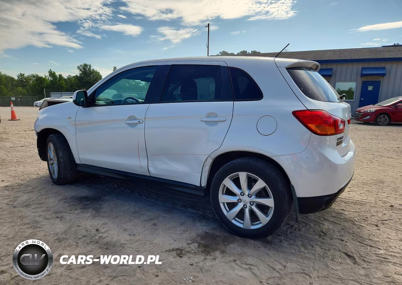 2015 Mitsubishi Outlander Sport Es VIN:4A4AP3AW5FE040776 - 2
