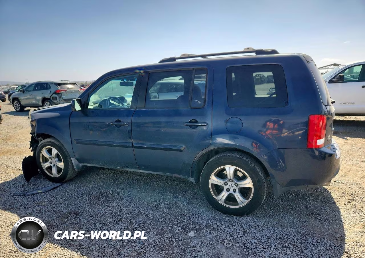 2012 Honda Pilot Exl VIN:5FNYF4H62CB055864 - 2