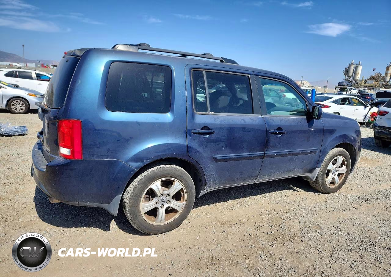2012 Honda Pilot Exl VIN:5FNYF4H62CB055864 - 3