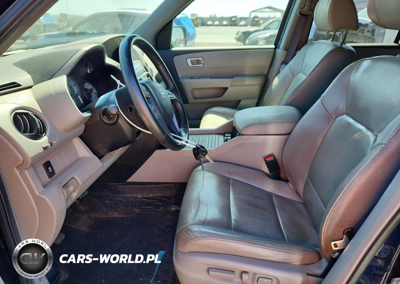 2012 Honda Pilot Exl VIN:5FNYF4H62CB055864 - 7