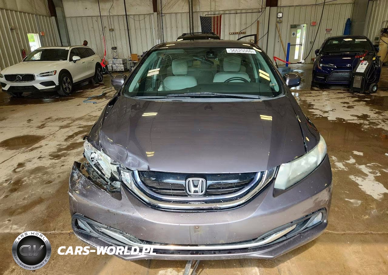 2014 Honda Civic Hybrid VIN:19XFB4F24EE001686 - 5