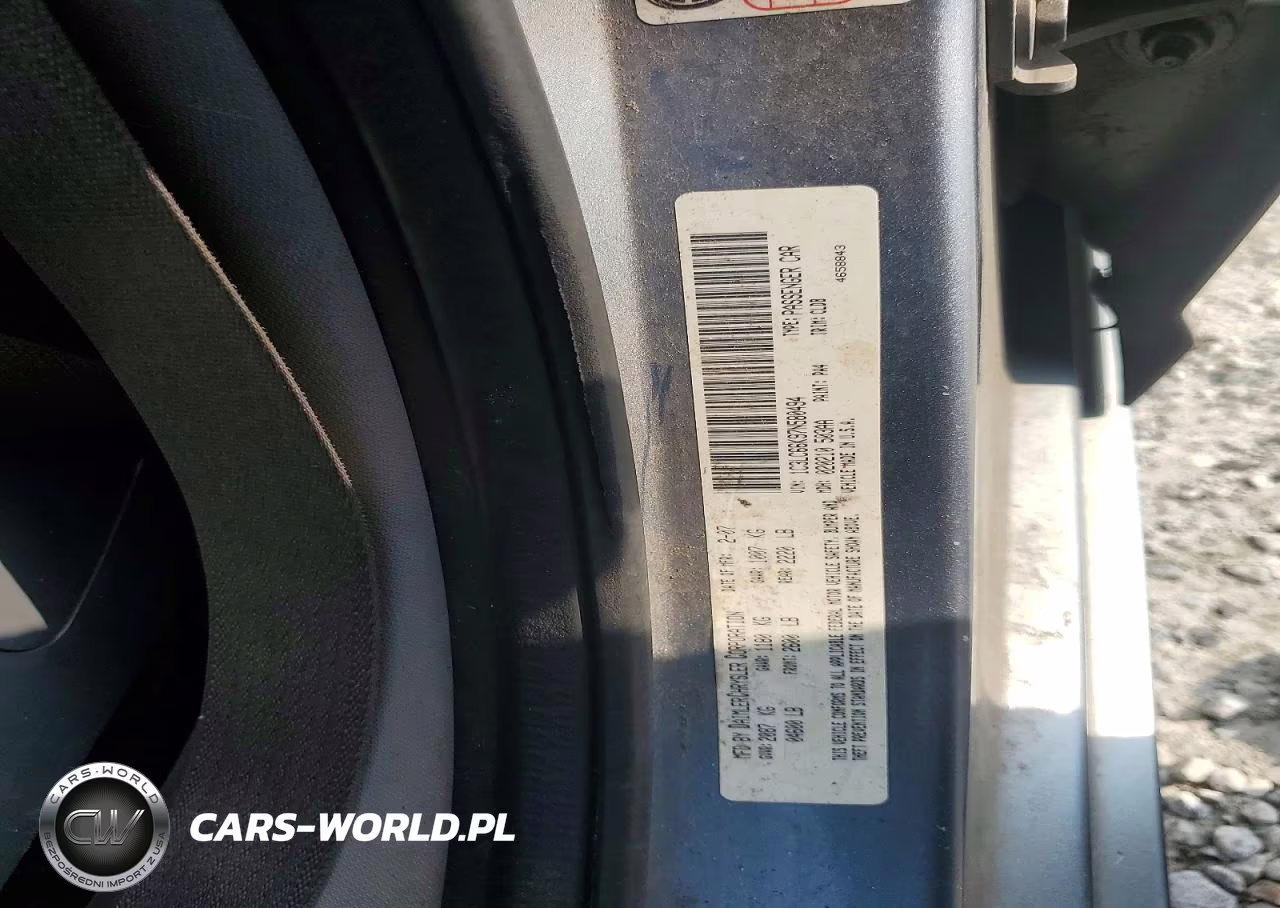 2007 Chrysler Sebring Limited VIN:1C3LC66K97N580494 - 12