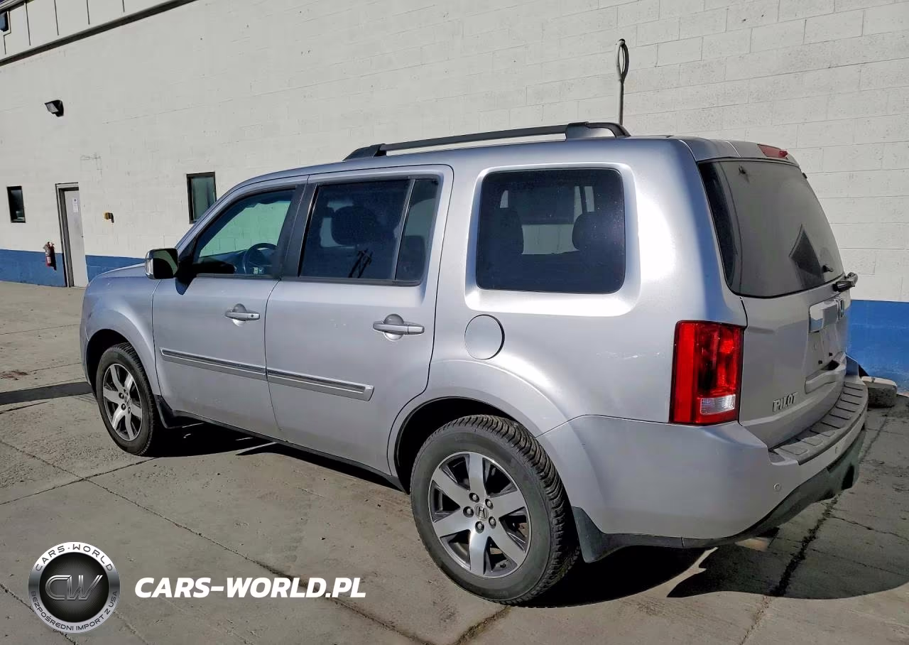 2012 Honda Pilot Touring VIN:5FNYF3H99CB037544 - 2