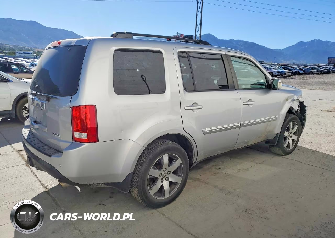 2012 Honda Pilot Touring VIN:5FNYF3H99CB037544 - 3