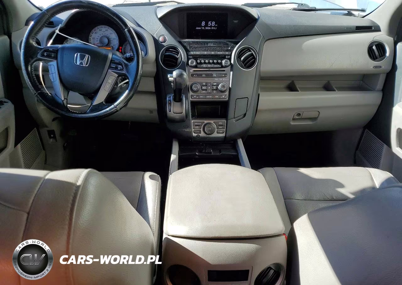 2012 Honda Pilot Touring VIN:5FNYF3H99CB037544 - 8
