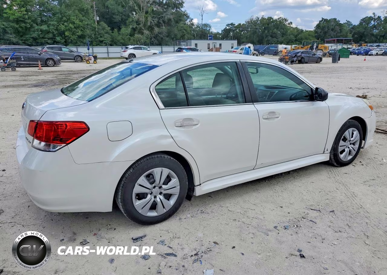 2011 Subaru Legacy 2.5I VIN:4S3BMCA65B3215831 - 3