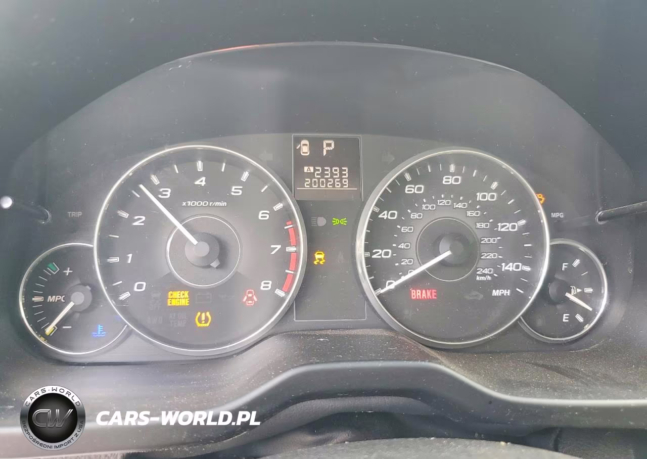 2011 Subaru Legacy 2.5I VIN:4S3BMCA65B3215831 - 9