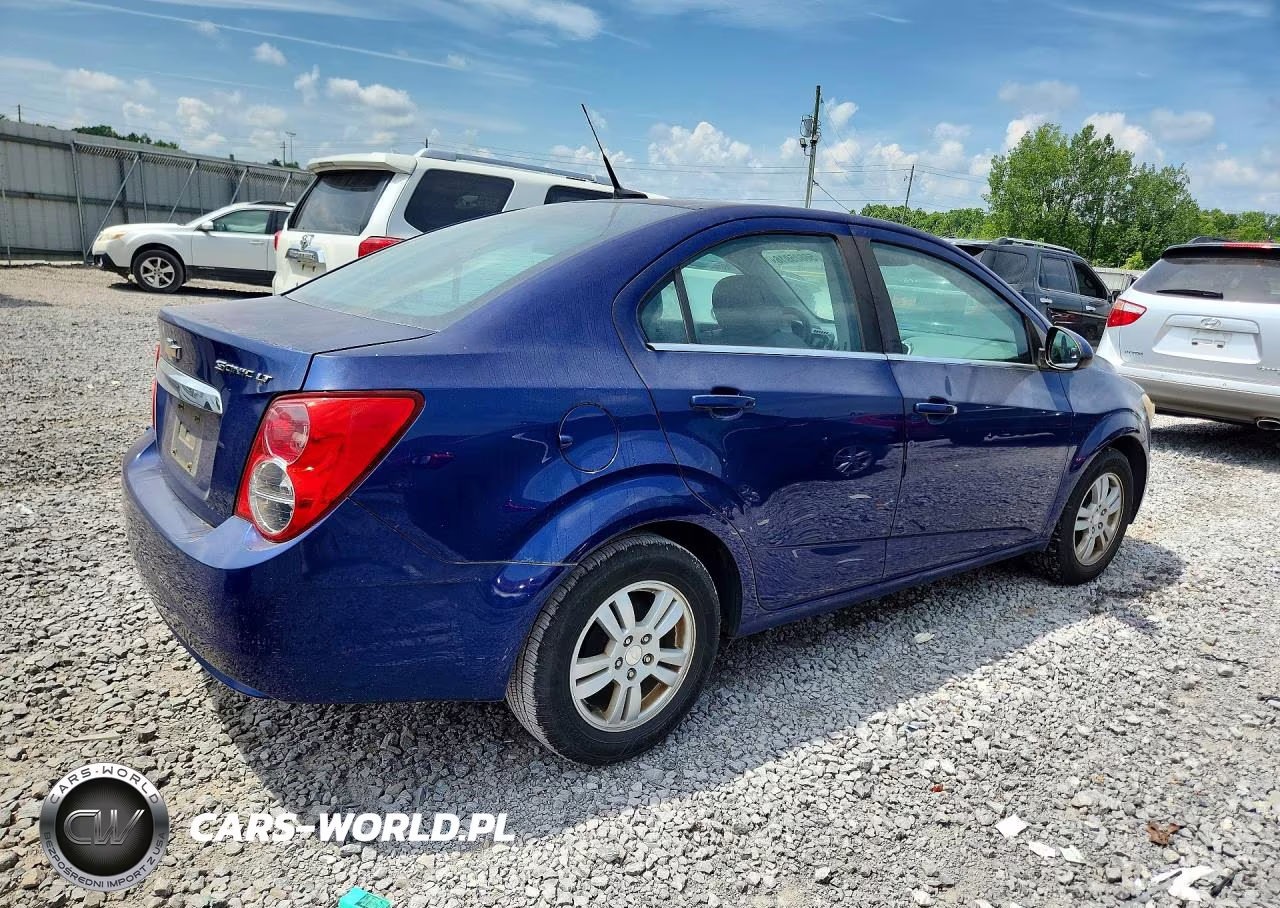 2014 Chevrolet Sonic Lt VIN:1G1JC5SH7E4219705 - 3